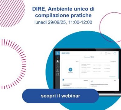 Webinar per le imprese su DIRE, ambiente unico di compilazione pratiche (2)